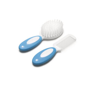 Baby Hair Brush & Comb Set - Blue