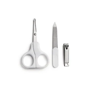 Snookums baby nail care kit with baby scissors, nail file and nail clipper