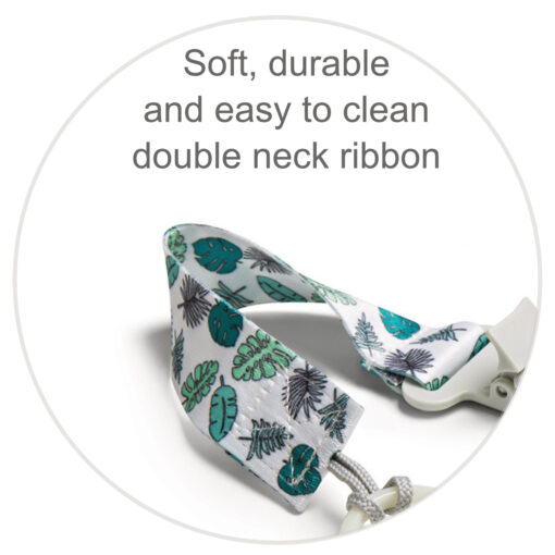 Pacifier clip soft and durable